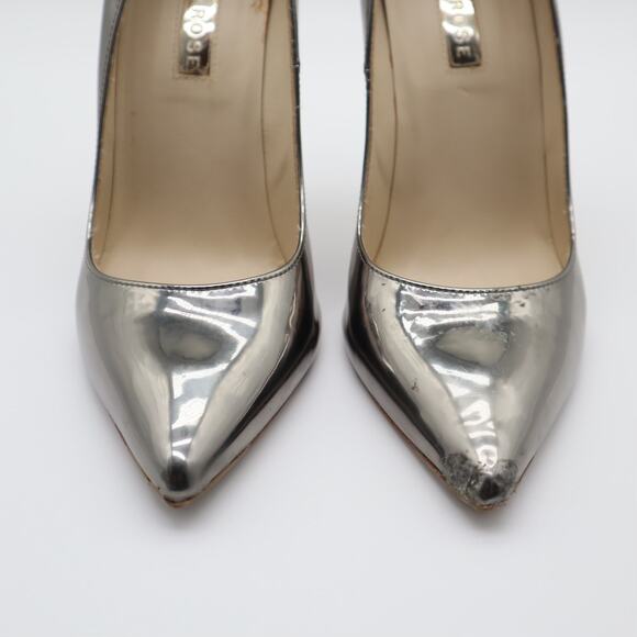 Freya Rose Aurora Chrome Disco Ball Reflective Pump Size 39 - Picture 8 of 14